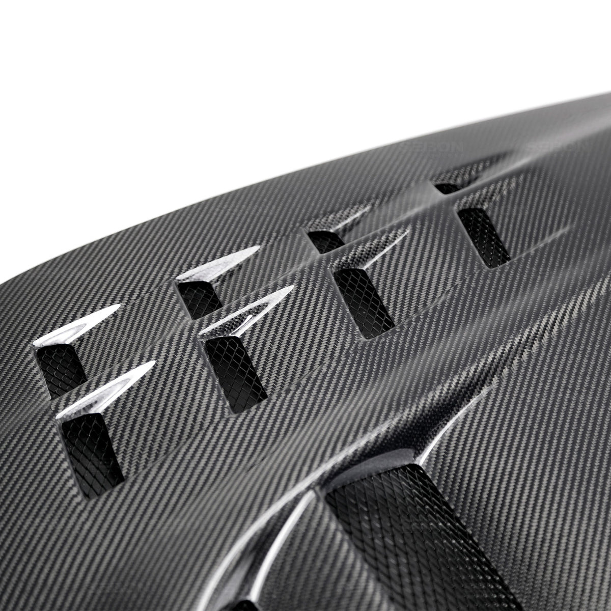 Seibon 03-07 Mitsubishi Evo 8 & 9 CW II Carbon Fiber Hood - HD0305MITEVO8-CWII