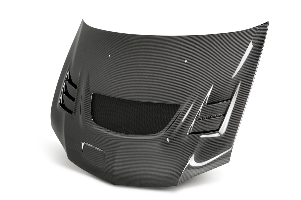 Seibon 03-07 Mitsubishi Evo 8 & 9 CW Carbon Fiber Hood - HD0305MITEVO8-CW