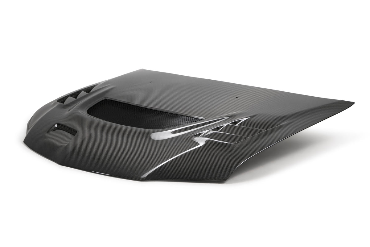 Seibon 03-07 Mitsubishi Evo 8 & 9 CW Carbon Fiber Hood - HD0305MITEVO8-CW
