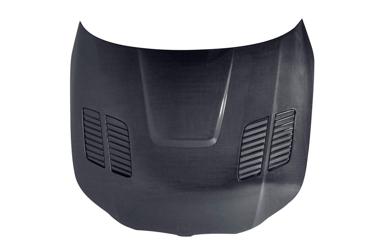 Seibon 04-10 BMW 5 Series 4 dr E60 (Inc M5) GTR-Style Carbon Fiber Hood - HD0407BMWE60-GTR