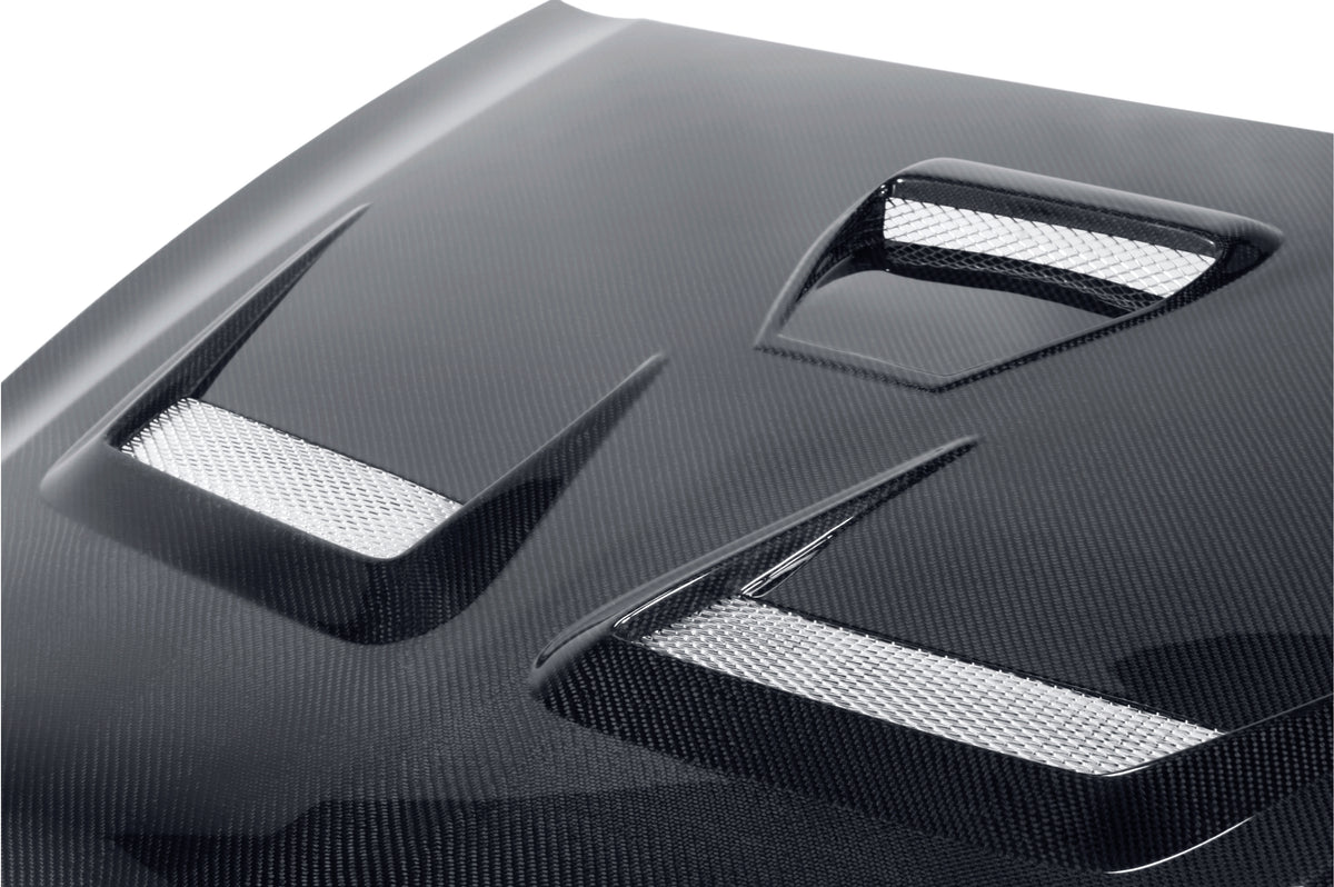 Seibon 04-08 Acura TL CW-Style Carbon Fiber Hood - HD0408ACTL-CW