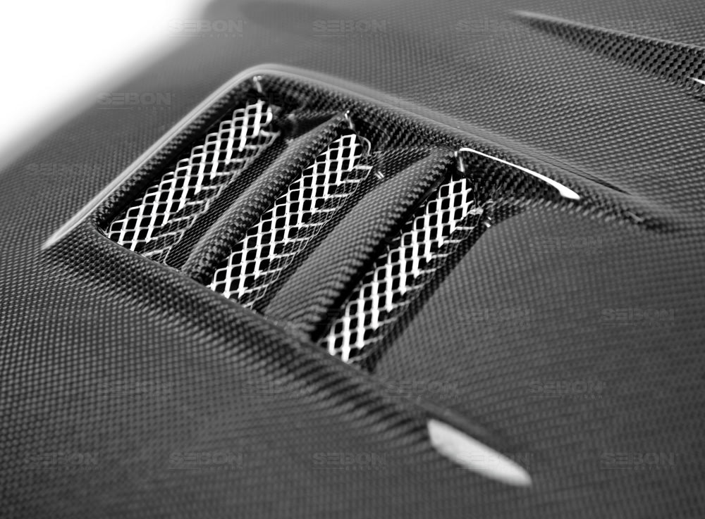 Seibon 06-07 Subaru WRX/STi CWII Carbon Fiber Hood - HD0607SBIMP-CWII