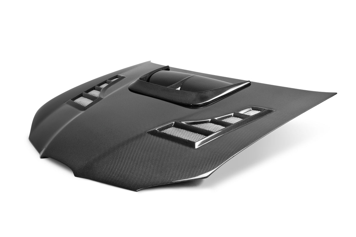 Seibon 06-07 Subaru WRX/STi CW Carbon Fiber Hood - HD0607SBIMP-CW