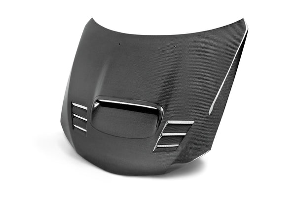 Seibon 08-09 Subaru WRX/STi CWII-style Carbon Fiber Hood - HD0809SBIMP-CWII