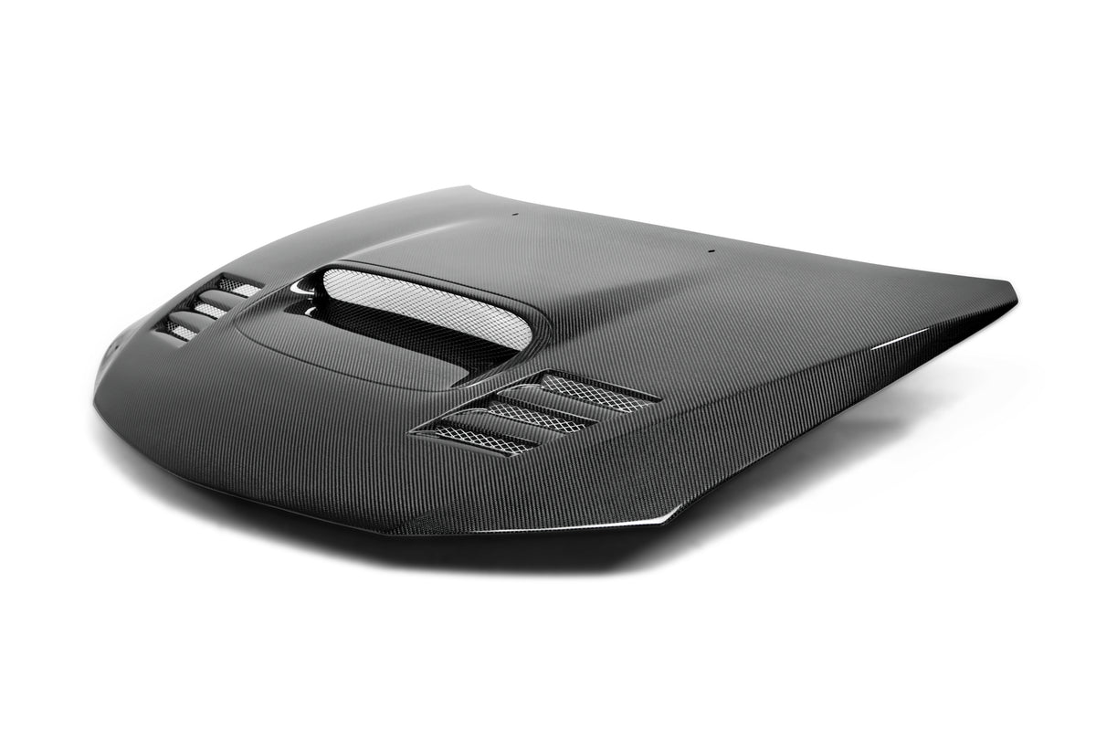 Seibon 08-09 Subaru WRX/STi CWII-style Carbon Fiber Hood - HD0809SBIMP-CWII