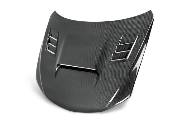 Seibon 08-09 Subaru WRX/STi CW-style Carbon Fiber Hood - HD0809SBIMP-CW