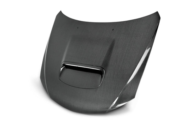 Seibon 08-09 Subaru WRX/STi OEM Carbon Fiber Hood - HD0809SBIMP-OE