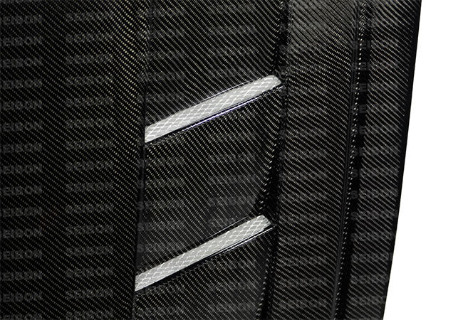 Seibon 08-10 Honda Accord 4 Door TS Carbon Fiber Hood - HD0810HDAC4D-TS