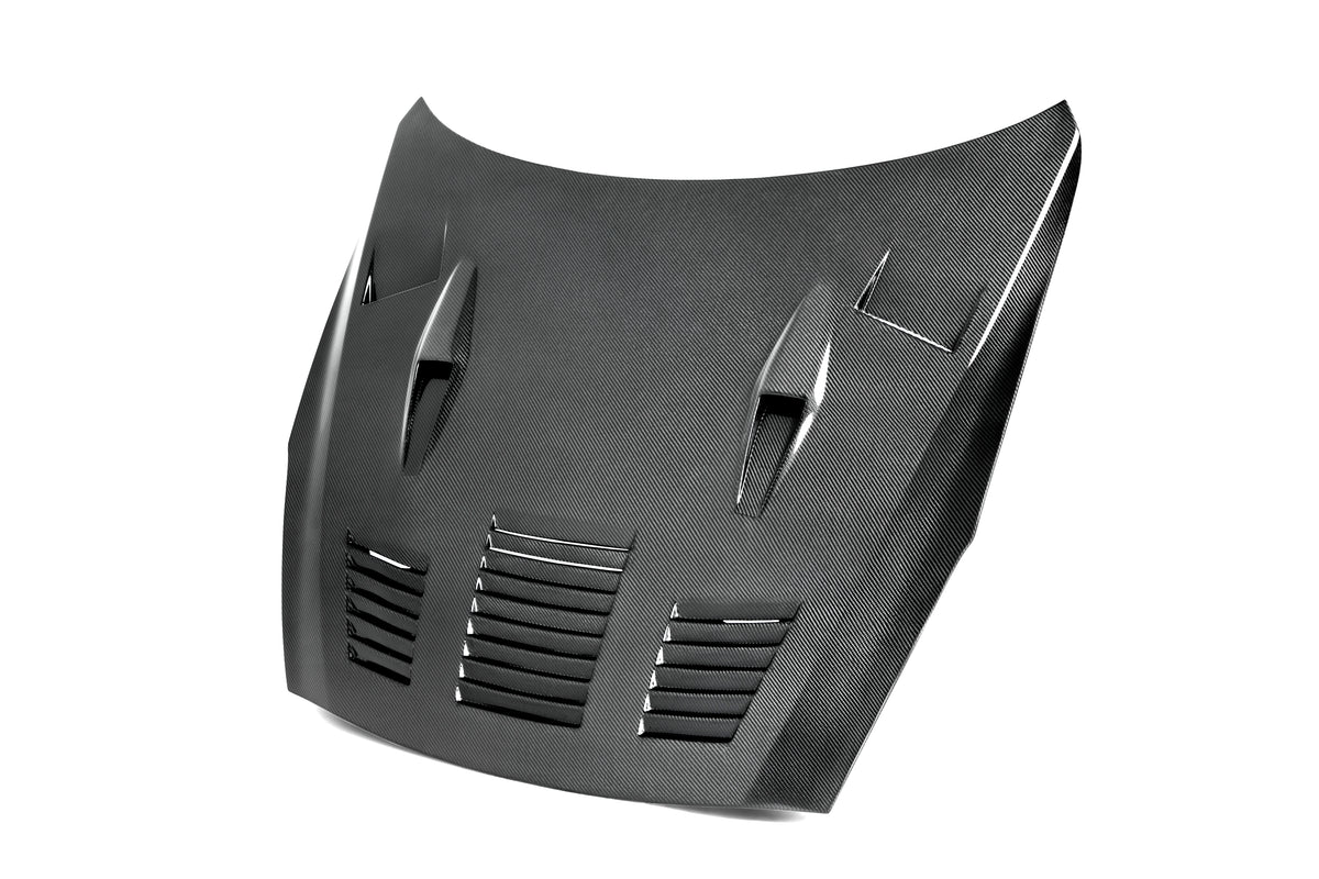 Seibon 09-12 Nissan GTR R35 GTII-Style Carbon Fiber Hood - HD0910NSGTR-GTII
