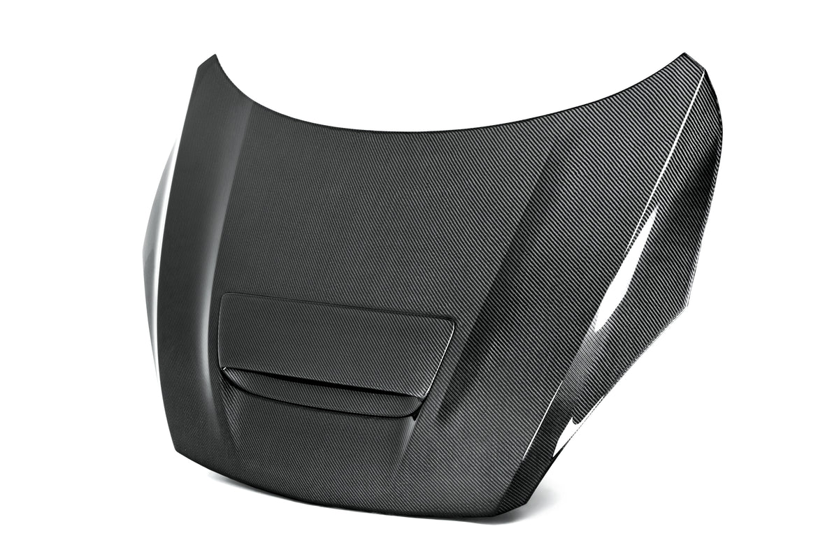 Seibon 10-12 Mazda MazdaSpeed3 OEM Style Carbon Fiber Hood - HD1012MZ3-OE