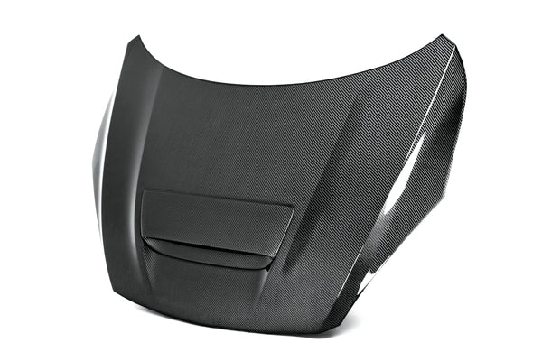 Seibon 10-12 Mazda MazdaSpeed3 OEM Style Carbon Fiber Hood - HD1012MZ3-OE