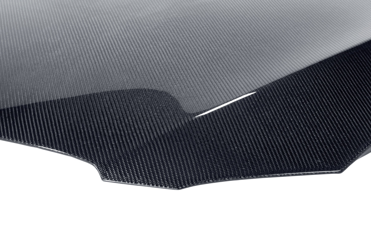 Seibon 10-12 BMW 3 Series E92 2DR LCI OEM-Style Carbon Fiber Hood - HD1112BMWE922D-OE