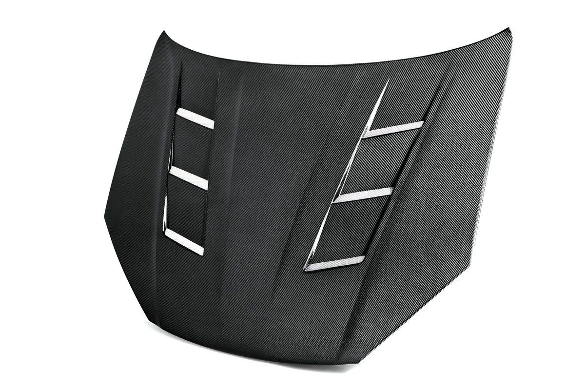 Seibon 12-13 Hyundai Genesis TS Carbon Fiber Hood - HD1213HYGEN2D-TS