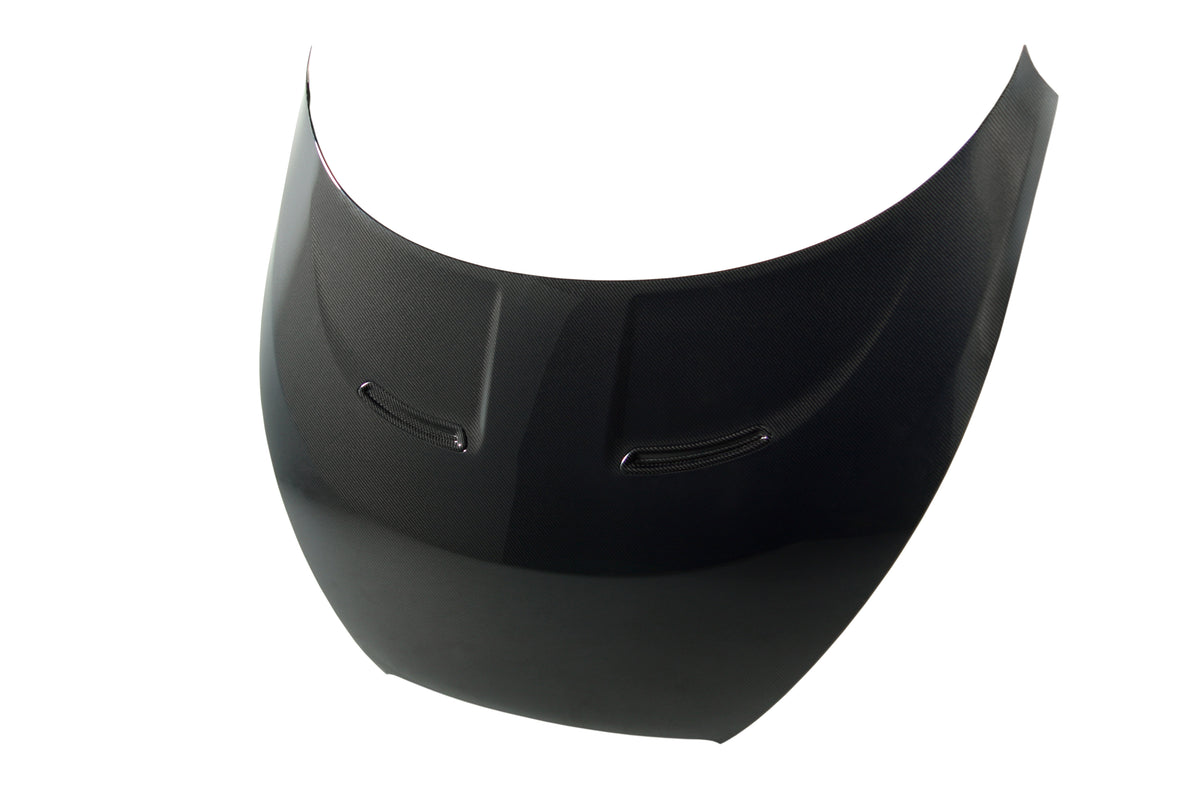Seibon 12-13 Hyundai Veloster 2 Door Hatchback OEM Carbon Fiber Hood - HD1213HYVEL-OE