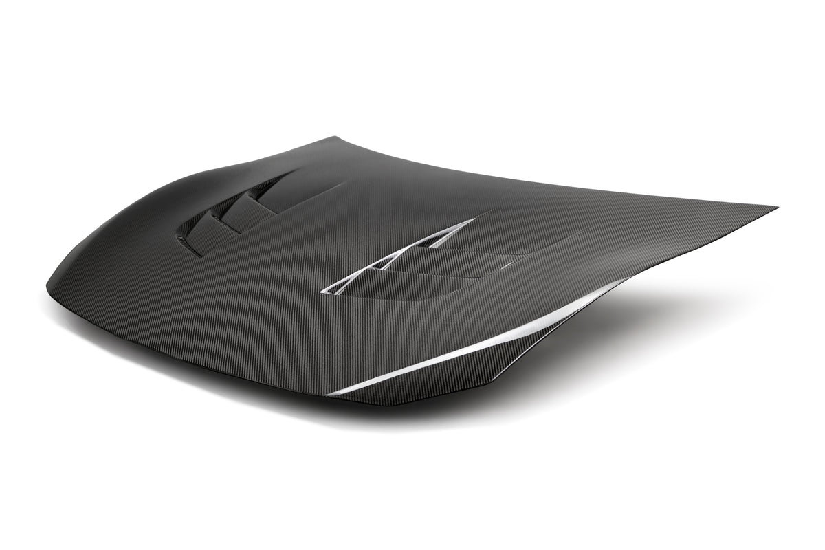 Seibon 12-13 BRZ/FRS TS Style Carbon Fiber Hood - HD1213SCNFRS-TS