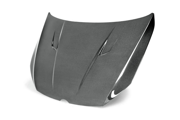 Seibon 2012+ Volkswagen Golf MK7 TM-Style Carbon Fiber Hood - HD12VWG7-TM