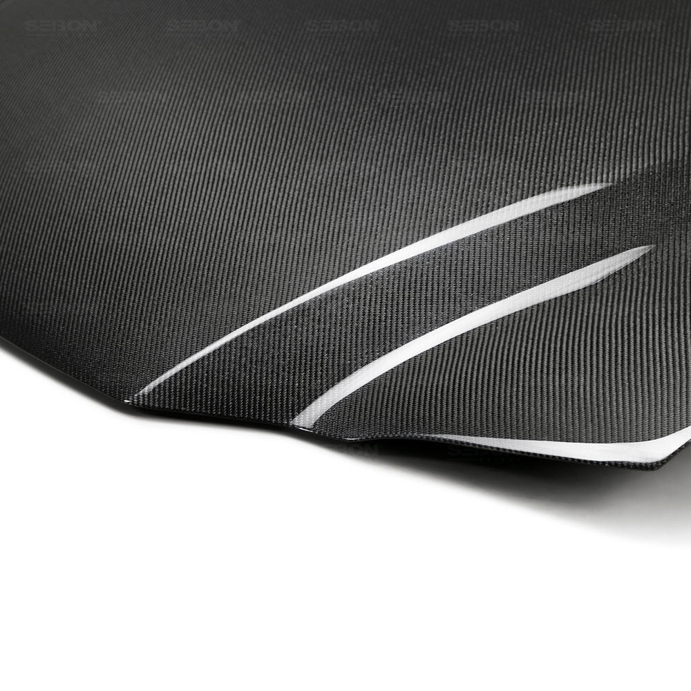 Seibon 13-18 Lexus GS OEM Carbon Fiber Hood - HD13LXGS-OE