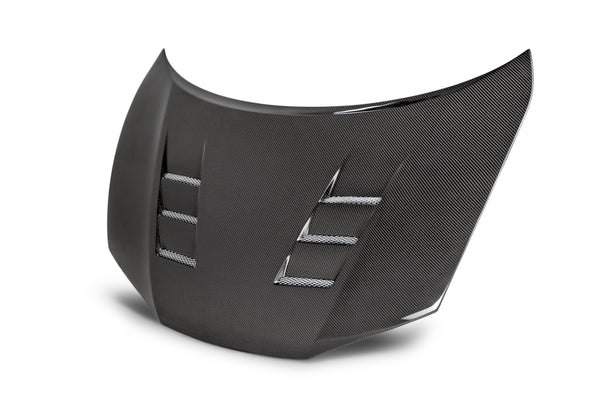 Seibon 14-15 Honda Civic 2dr TS-Style Carbon Fiber Hood - HD14HDCV2D-TS