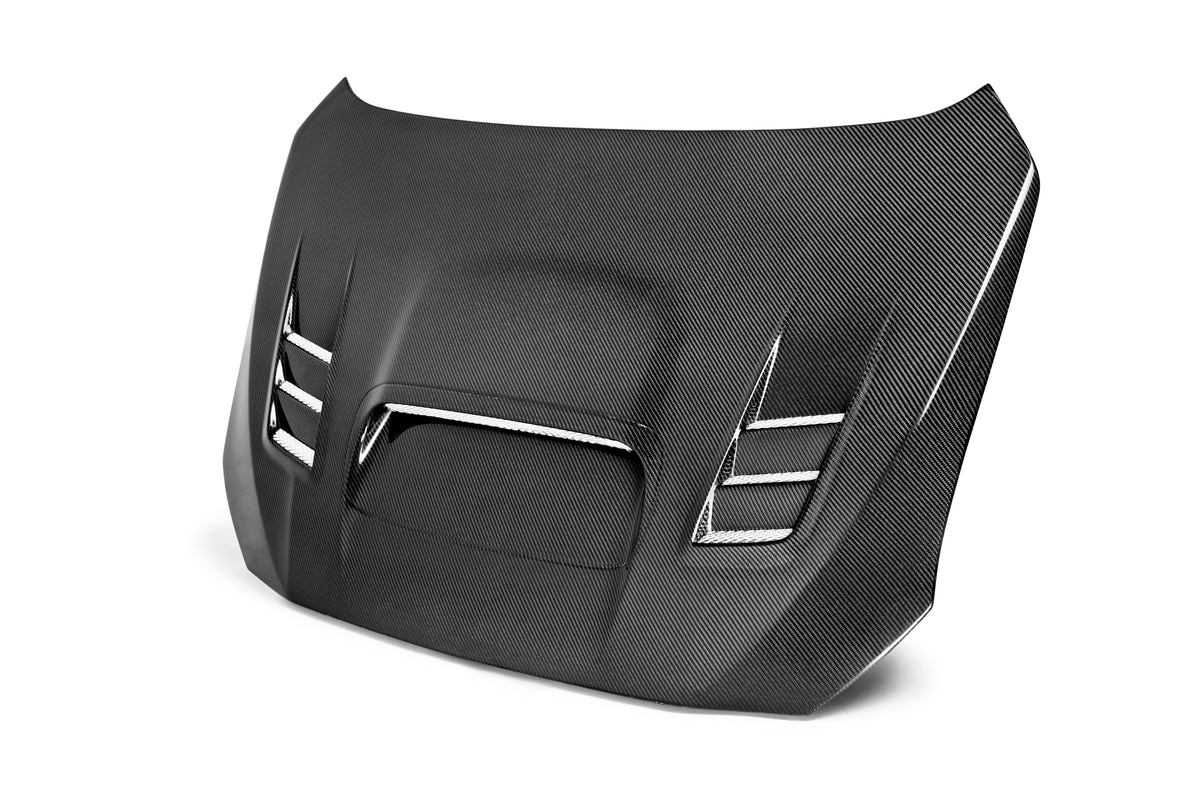 Seibon 2015 Subaru Impreza WRX/STI CW Style Carbon Fiber Hood - HD15SBIMP-CW