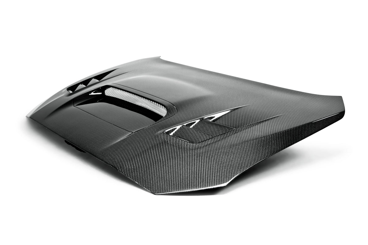 Seibon 2015 Subaru Impreza WRX/STI CW Style Carbon Fiber Hood - HD15SBIMP-CW