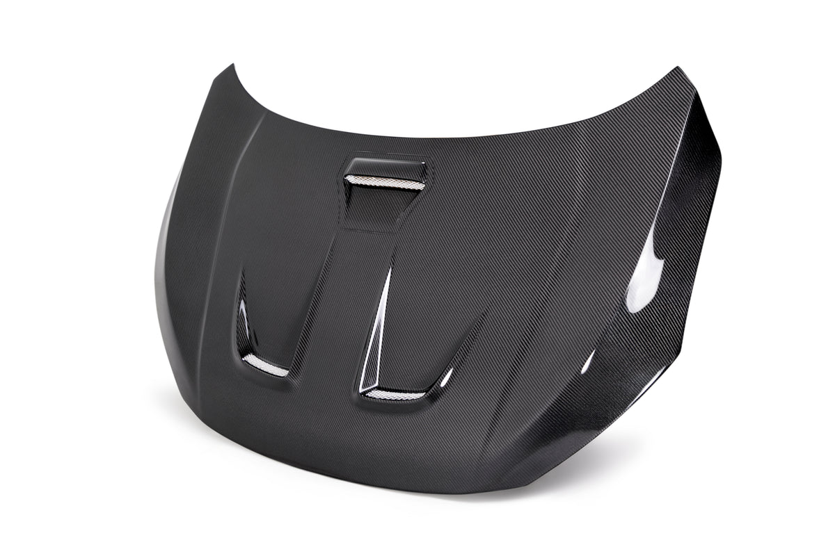 Seibon 2016-2017 Honda Civic Coupe/Sedan/Hatchback MR-Style Carbon Fiber Hood - HD16HDCV-MR