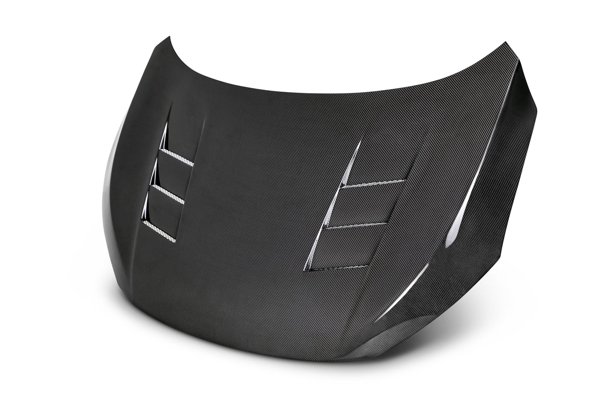 Seibon 2016-2018 Honda Civic Coupe/Sedan/Hatchback TS-Style Carbon Fiber Hood - HD16HDCV-TS