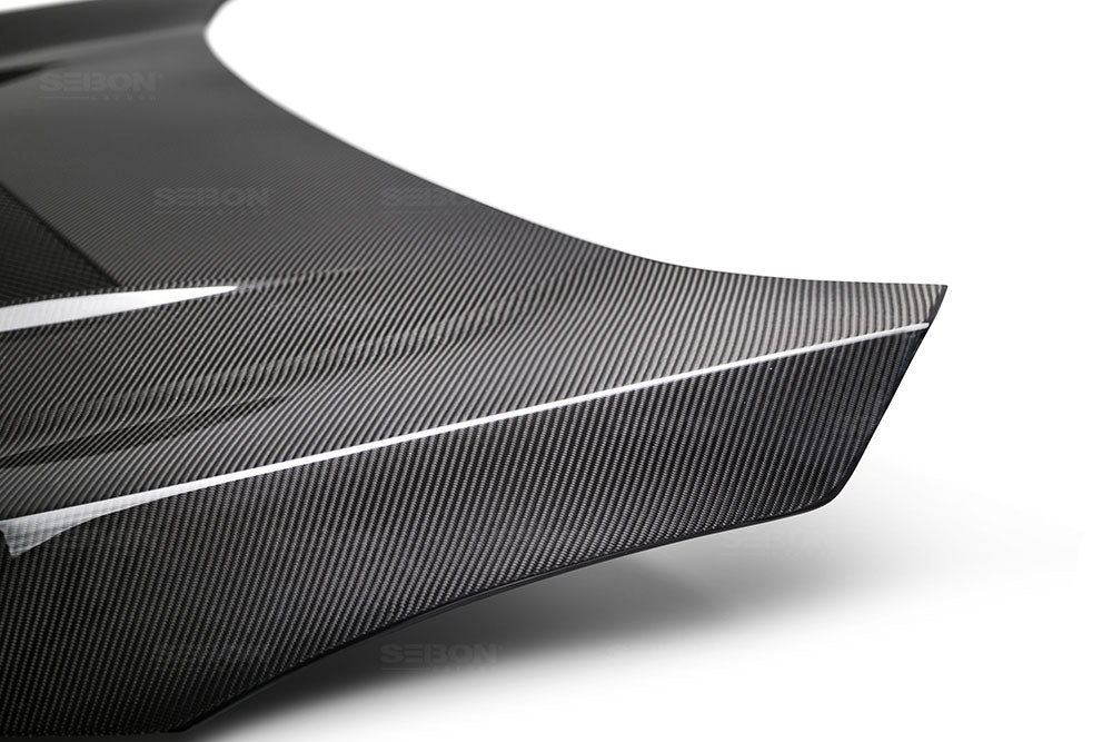 Seibon 2016-2017 Honda Civic Coupe/Sedan/Hatchback VS-Style Carbon Fiber Hood - HD16HDCV-VS