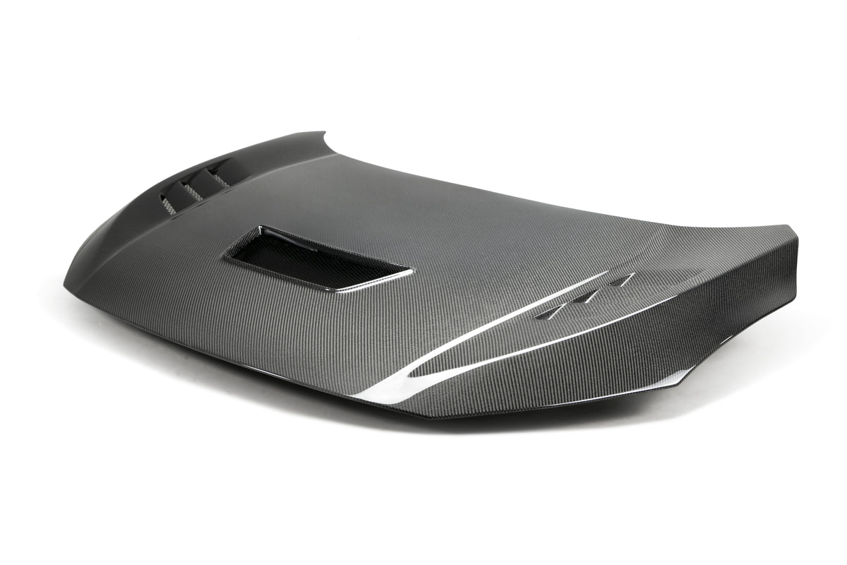 Seibon 2017 Honda Civic Type R CV-Style Carbon Fiber Hood - HD17HDCVR-CV