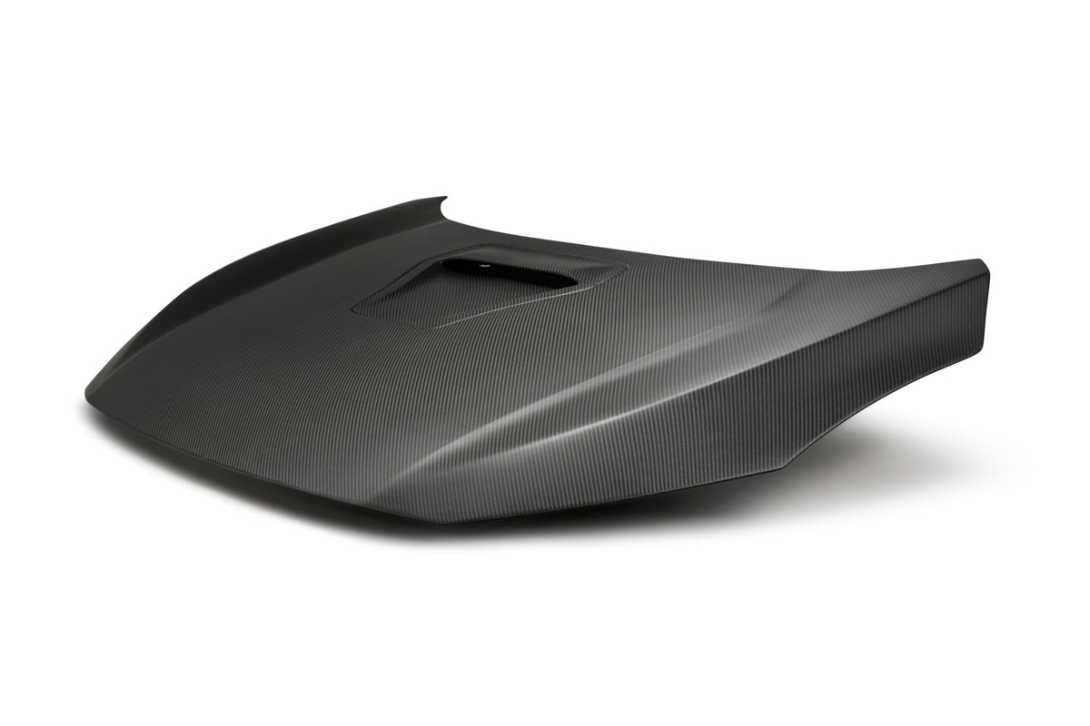 Seibon 17-18 Honda Civic Type-R OEM-Style Dry Carbon Fiber Hood - HD17HDCVR-OE-DRY