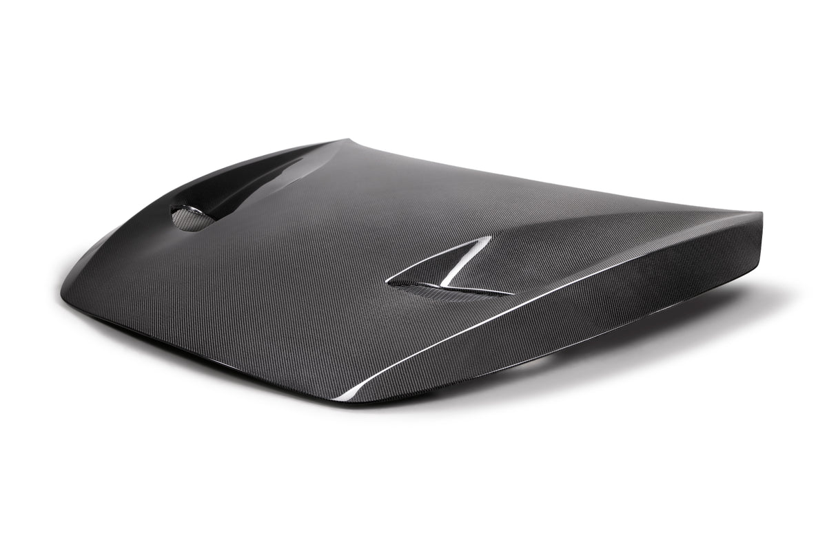 Seibon 17-19 Infiniti Q60 TSII-Style Carbon Fiber Hood - HD17INFQ60-TSII