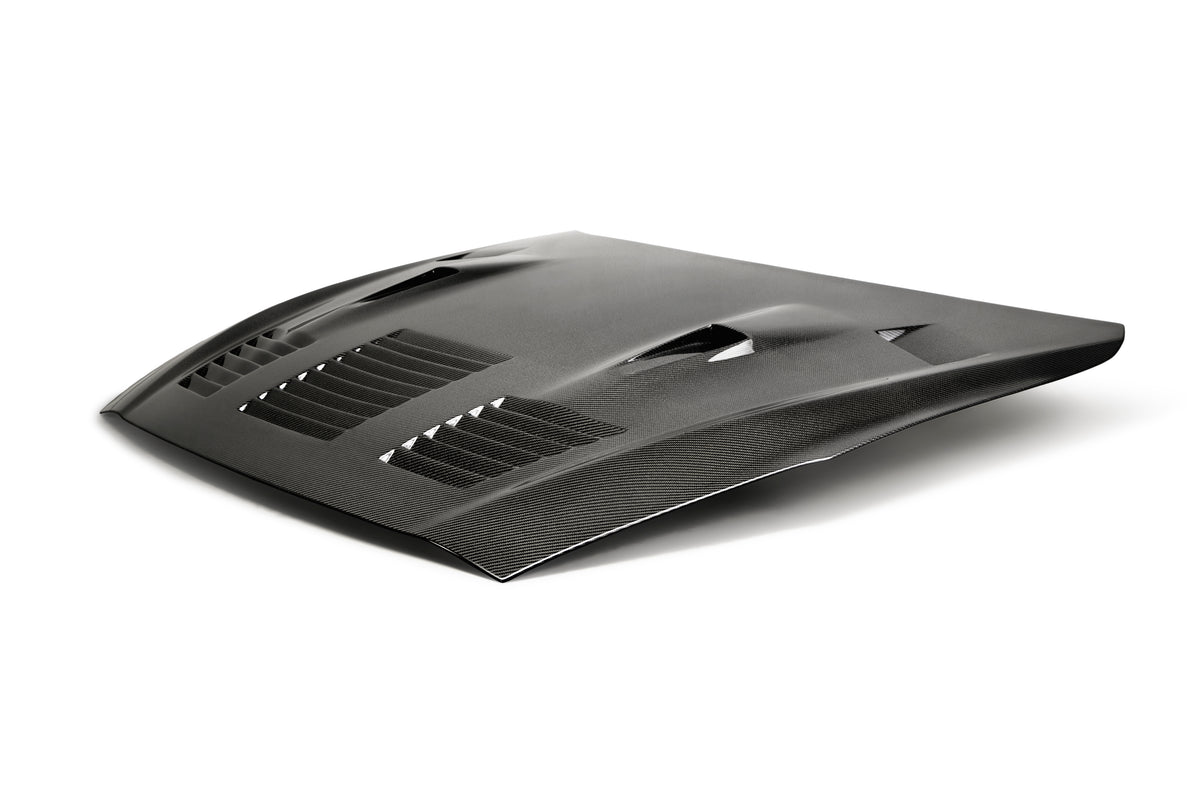 Seibon 2017-2018 Nissan GTR R35 GTII-Style Carbon Fiber Hood - HD17NSGTR-GTII