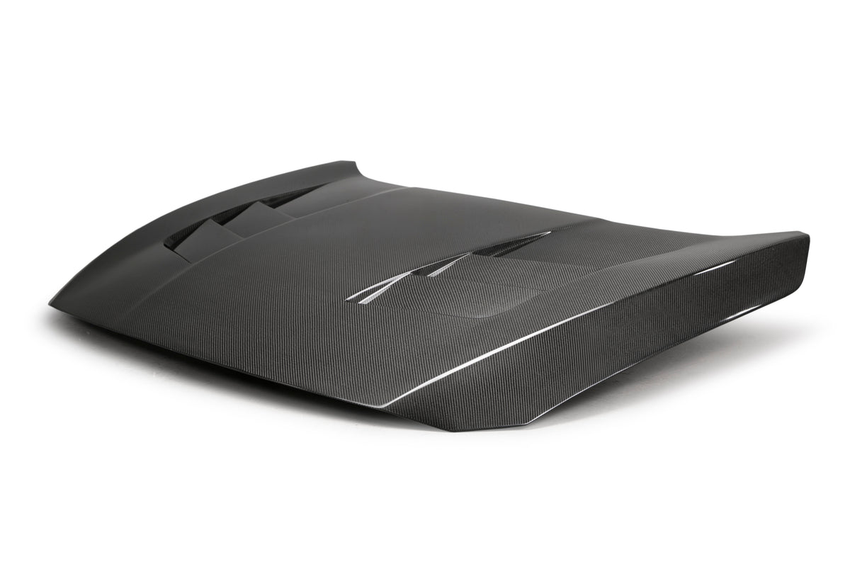 Seibon 18-20 Honda Accord TS-Style Carbon Fiber Hood - HD18HDACC-TS