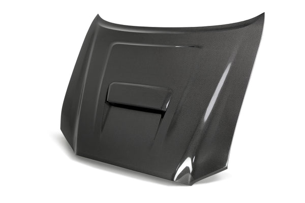 Seibon 2018+ Toyota Tacoma TR-Style Carbon Fiber Hood - HD18TYTA-TR