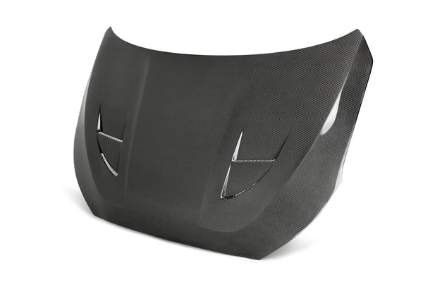 Seibon 2019 Hyundai Veloster TS-Style Carbon Fiber Hood - HD19HYVEL-TS