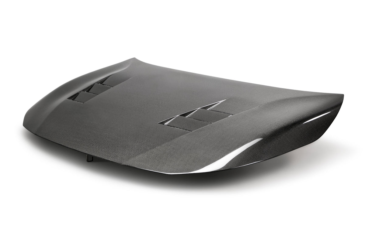 Seibon 19-20 Toyota Corolla Hatchback TS-Style Carbon Fiber Hood - HD19TYCOR-TS