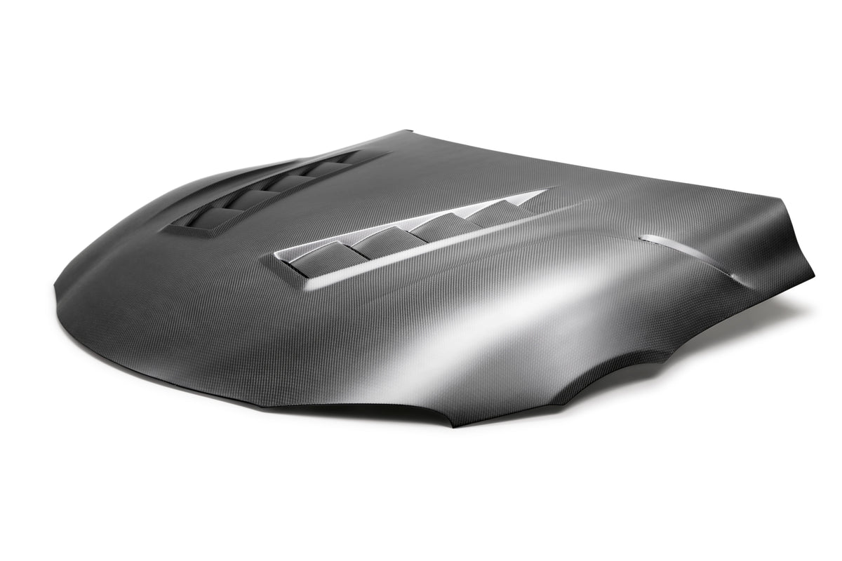 Seibon 2020 Toyota GR Supra TS-Style Dry Carbon Fiber Hood - HD20TYSUP-TS-DRY