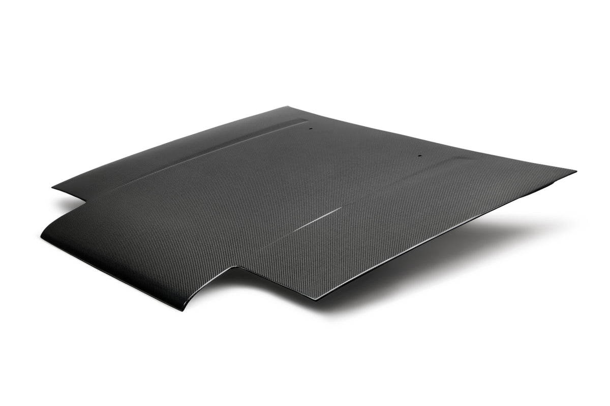Seibon 84-87 Toyota Corolla (AE86) OEM Carbon Fiber Hood - HD8487TYAE86C-OE