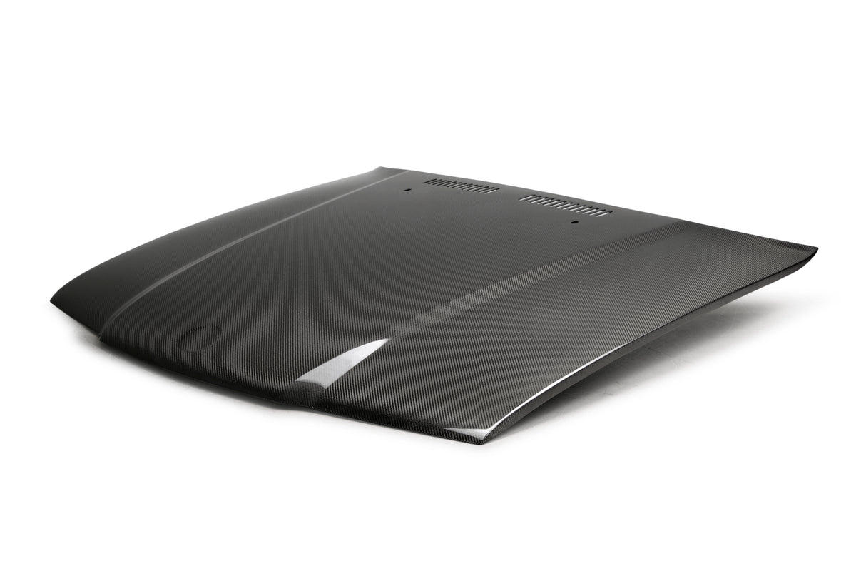 Seibon 92-98 BMW 3 Series 2dr (E36) (Exc 318) OEM Carbon Fiber Hood - HD9298BMWE362D-OE