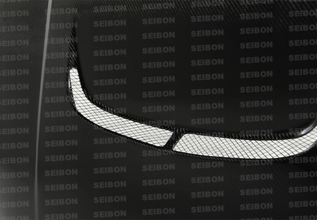 Seibon 95-96 Nissan Skyline R33 GT-R (BCNR33) JU-Style Carbon Fiber Hood - HD9596NSR33-JU