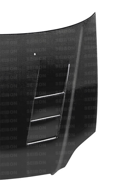 Seibon 96-98 Honda Civic (EM1/EJ6/EJ7/EJ8/EK9) TS Style Carbon Fiber Hood - HD9698HDCV-TS
