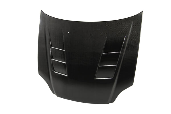 Seibon 99-00 Honda Civic (EM1/EJ6/7/8/EK9) TS-Style Carbon Fiber Hood - HD9900HDCV-TS