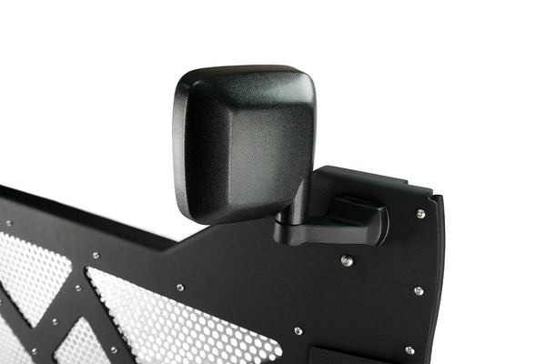 DV8 Offroad - Half Door with Aluminum Mesh; Front - HDJL-01F