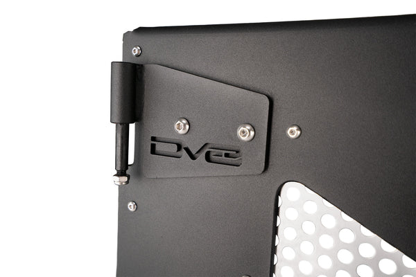 DV8 Offroad - Half Door with Aluminum Mesh; Rear - HDJL-01R