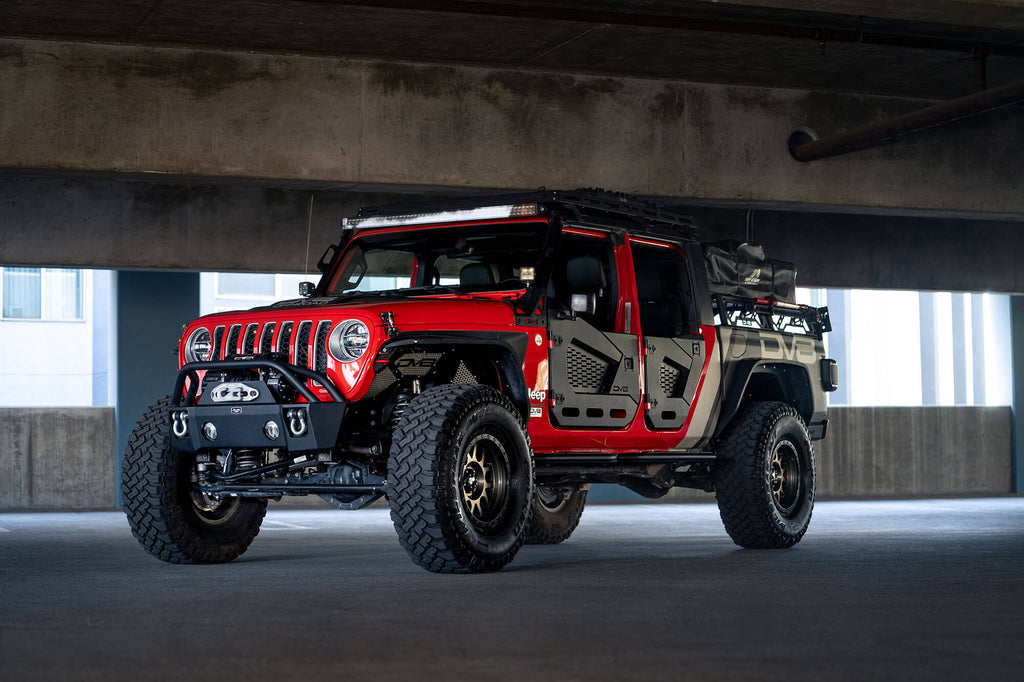 DV8 Offroad Half Doors - HDJL-02F | 2018-2025 Jeep Wrangler