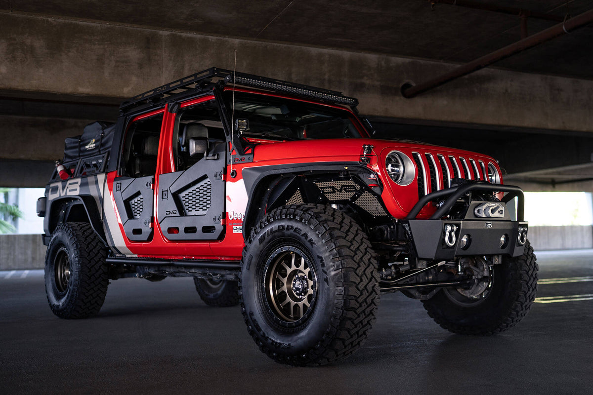 DV8 Offroad - Half Doors - HDJL-02F