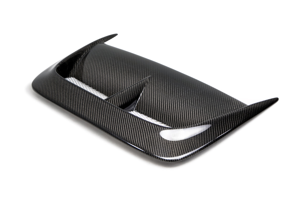 Seibon 04-05 Subaru WRX/STi CW Carbon Fiber Hood Scoop - Only Fits OEM Hoods (Not Seibon Hoods) - HDS0405SBIMP-CW
