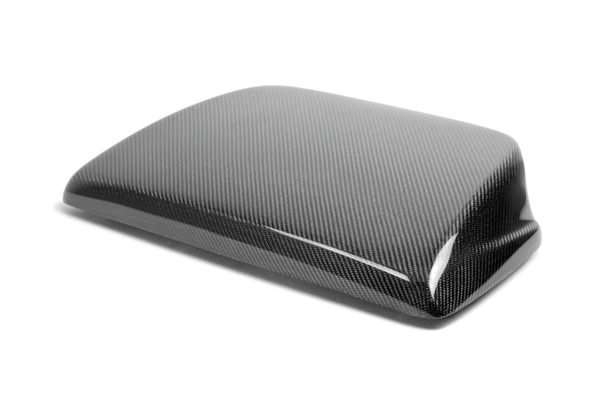 Seibon 04-05 Subaru WRX/STi STi Carbon Fiber Hood Scoop - Only Fits OEM Hoods (Not Seibon Hoods) - HDS0405SBIMP-STI