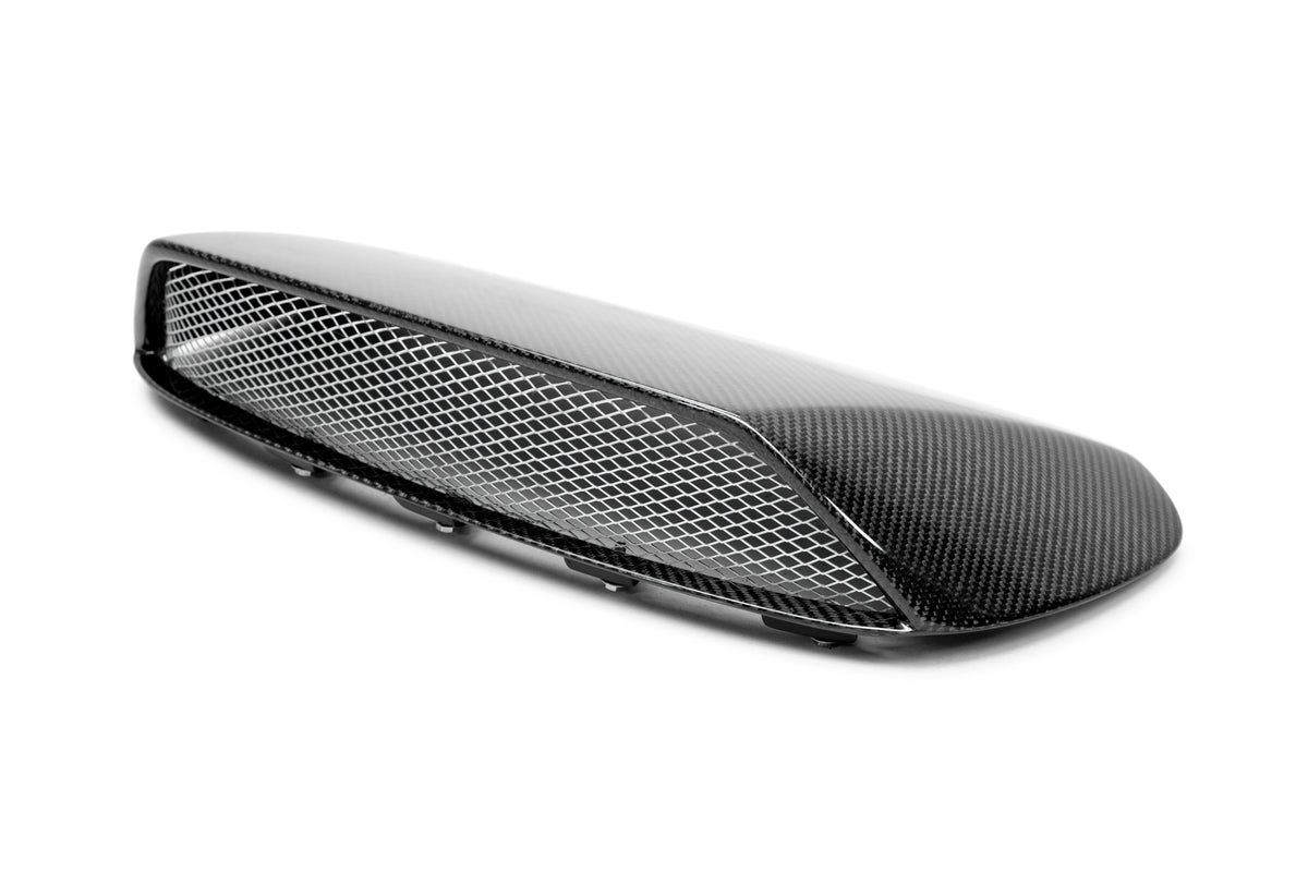 Seibon 08-10 Subaru Impreza WRX STI CWIII-Style CF Hood Scoop - Only Fits OEM Hood (Not Seibon Hood) - HDS0809SBIMP-STI