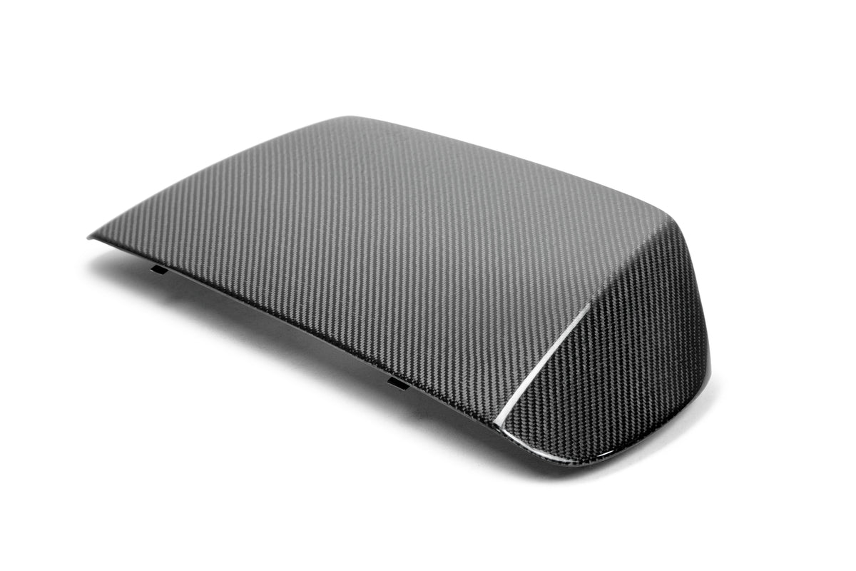Seibon 08-10 Subaru Impreza WRX STI CWIII-Style CF Hood Scoop - Only Fits OEM Hood (Not Seibon Hood) - HDS0809SBIMP-STI