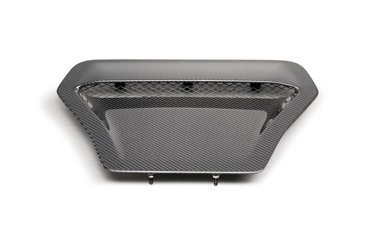 Seibon 2017+ Honda Civic Type R OE-Style Carbon Fiber Hood Scoop - HDS17HDCVR